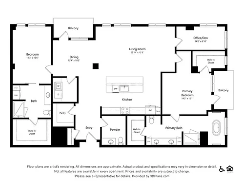 Floor plan PH2