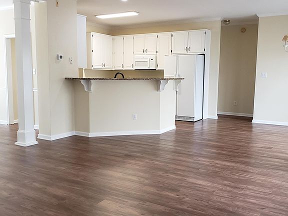 View from Living Room to Kitchen.
