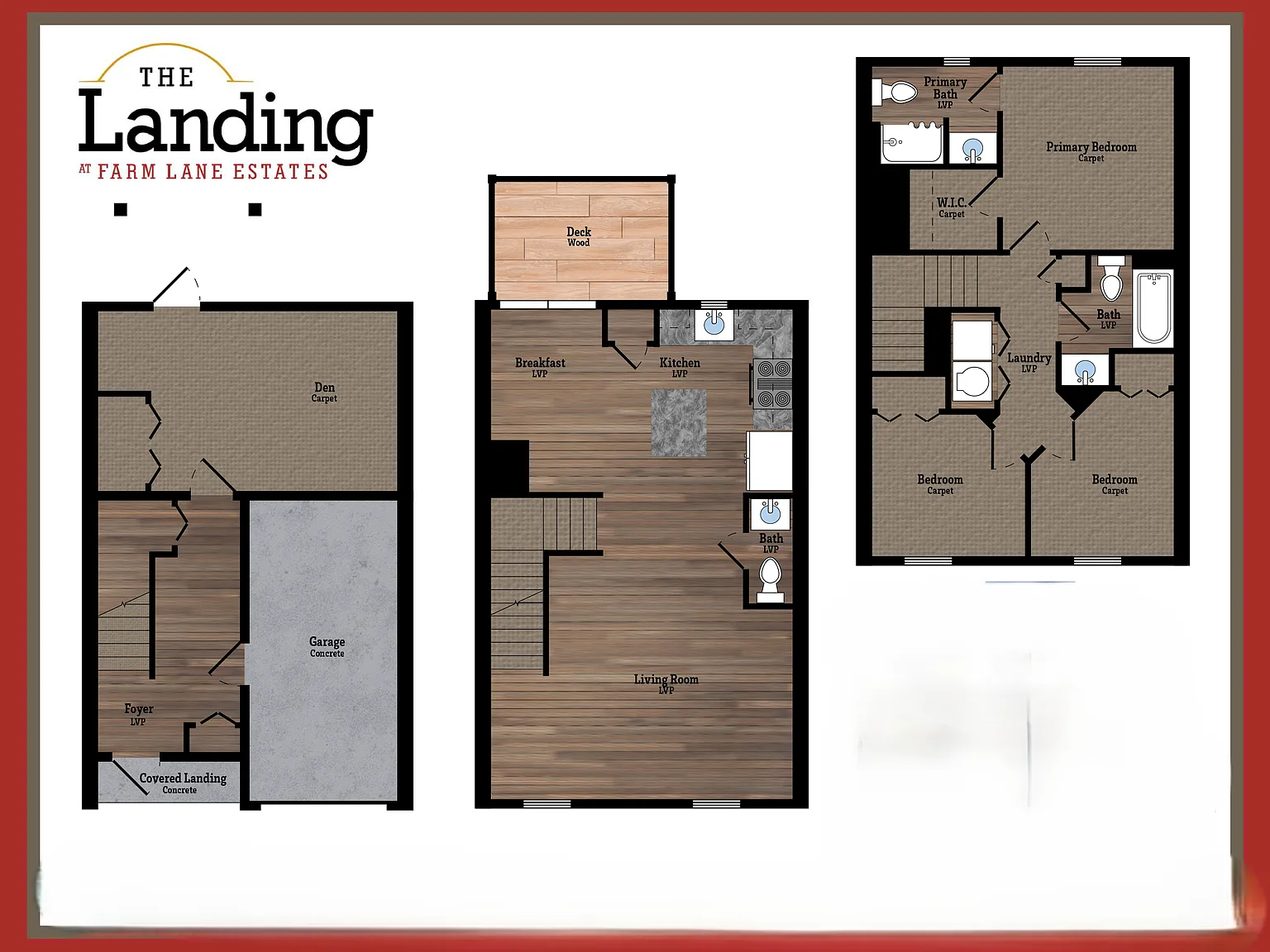 3 bed, 2.5 bath, 1600 sqft, $2,100 — Photo 4