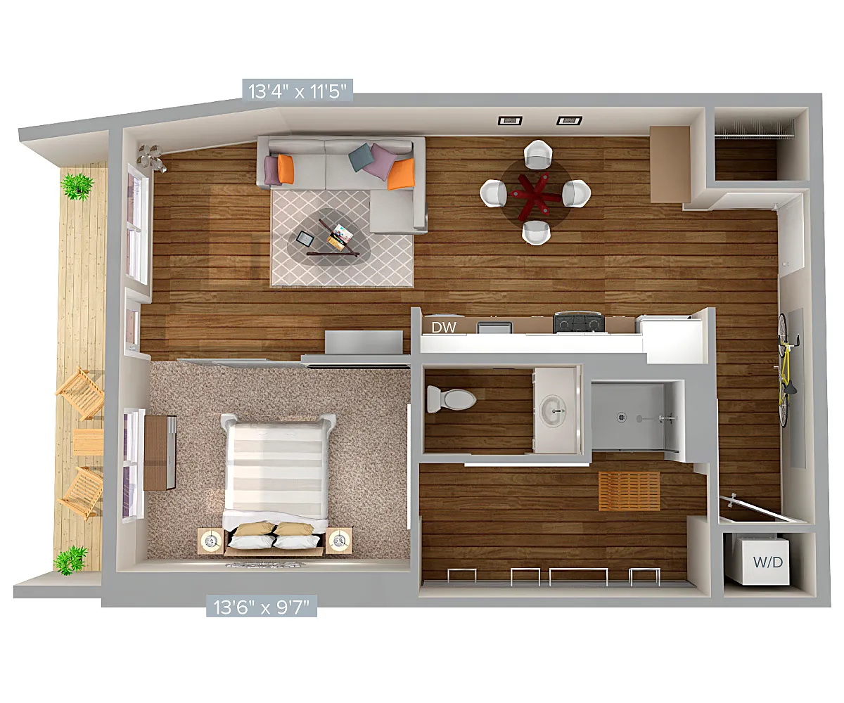 Floor plan A6V-800