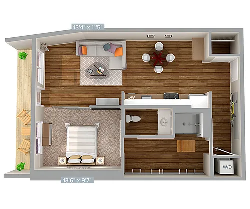 Floor plan A6V-800