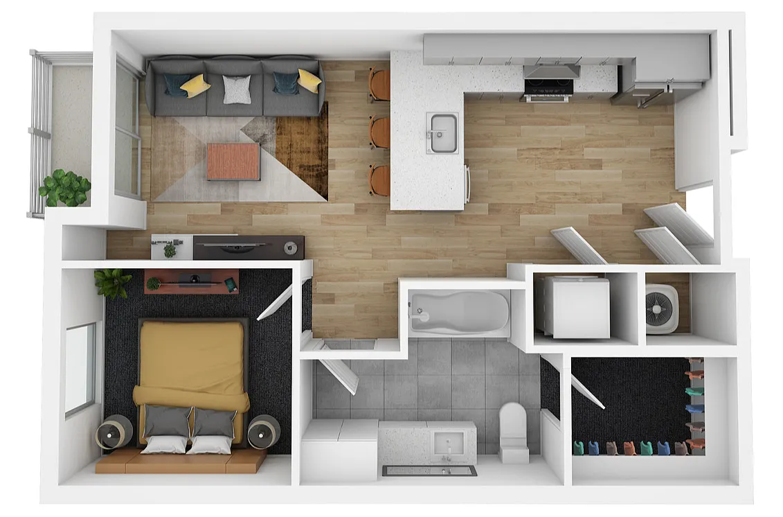 Floor plan A1