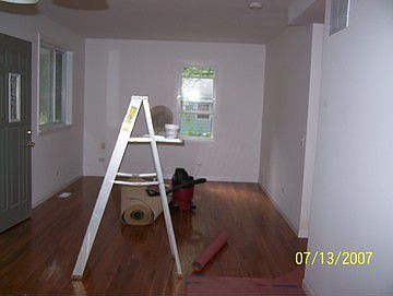 living room from dining