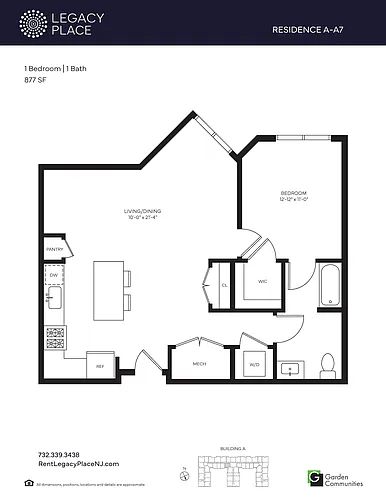 Floor plan A-A7