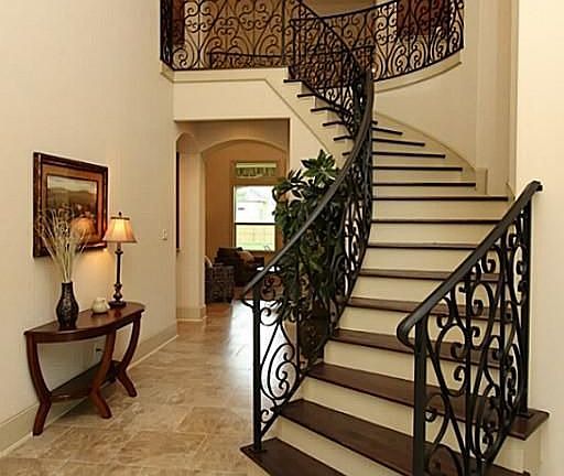 Study with wood floors