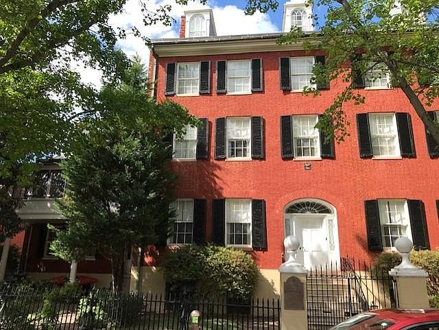 105 and 105A Council St. historic complex. 105A Council is to the left of the main house at 105 Council.