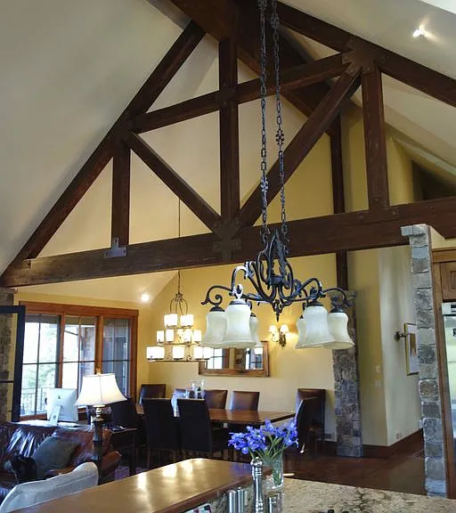 Kitchen to dining room