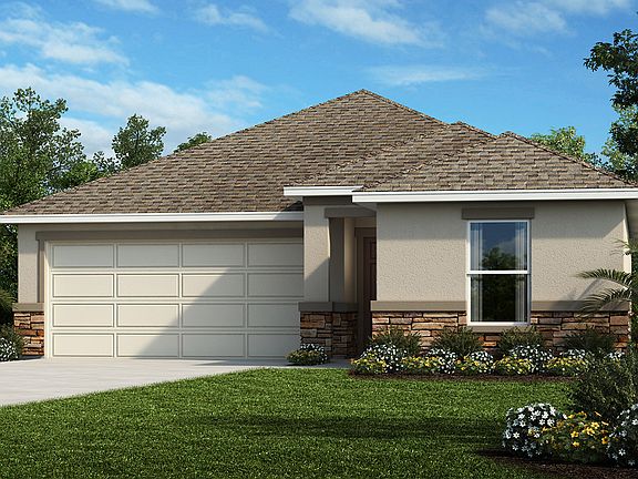 Exterior A with optional stone