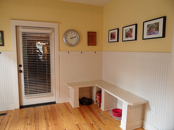 Mudroom or banquette seating
