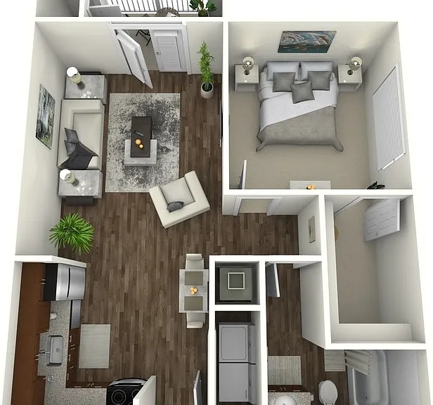 Arlington B Floorplan Diagram