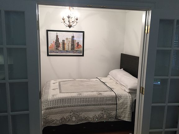 Bedroom with French Doors