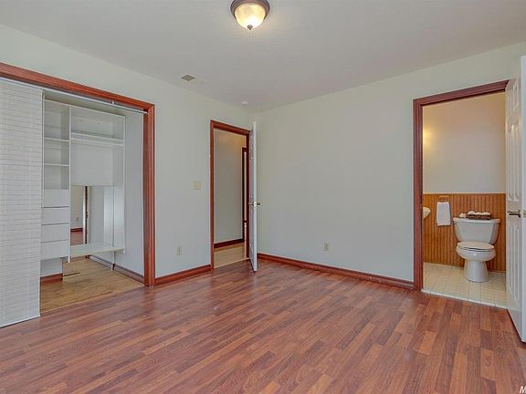 Master bedroom with master bath
