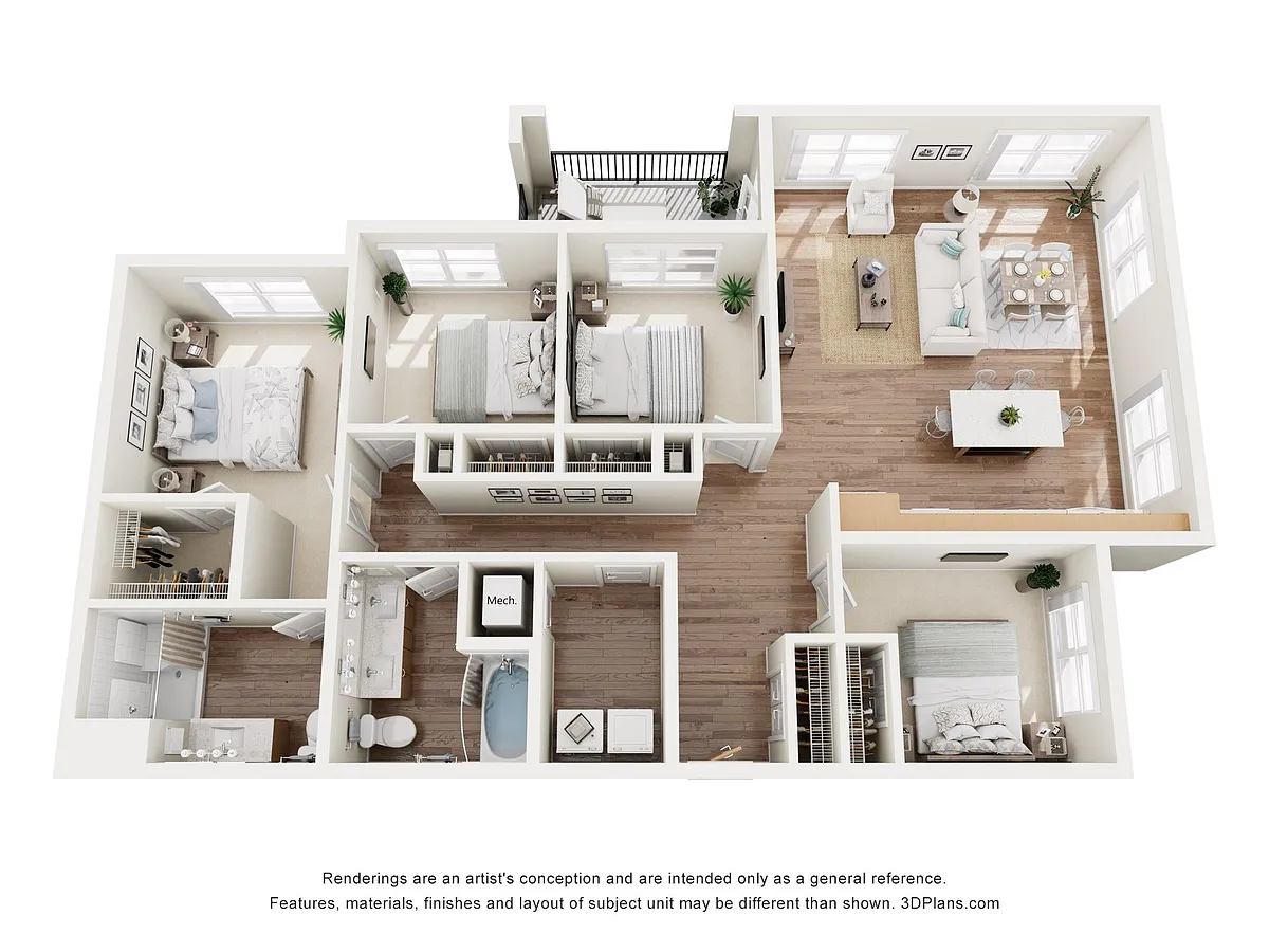 Floor plan 4A - 60