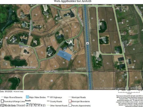 LOT 33 River Trail Cir, Alpine, WY 83128