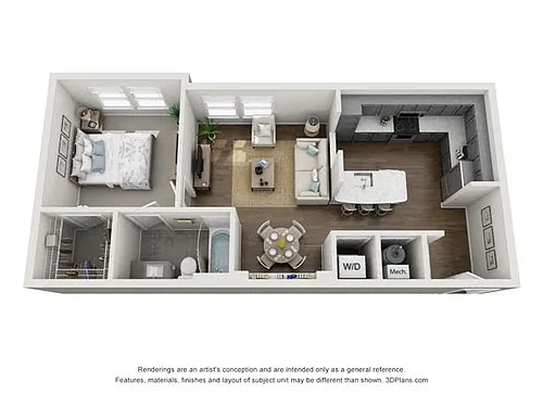 Floor plan Phelps