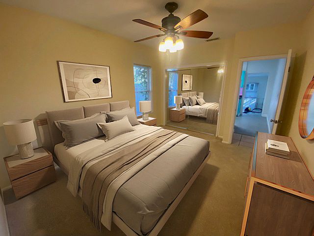 Master Bedroom Virtually Staged