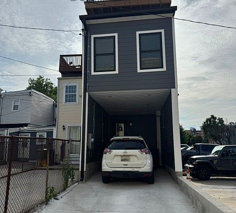 Rear of House-2 car shotgun parking