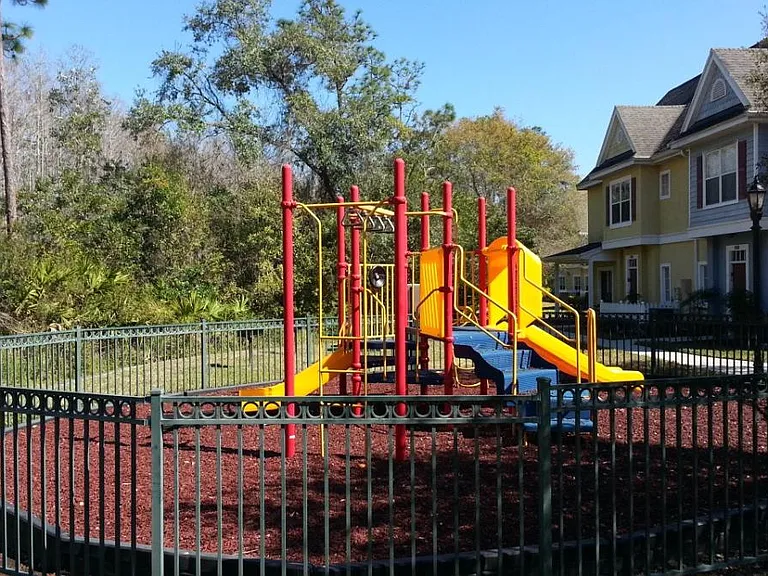 Playground, just steps from home
