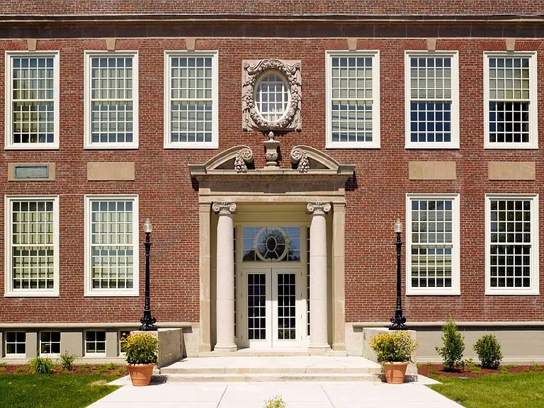 Exterior of Wilber School Apartments