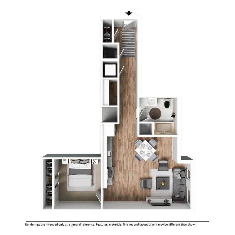 Floor plan Luxury Apartment - Polo