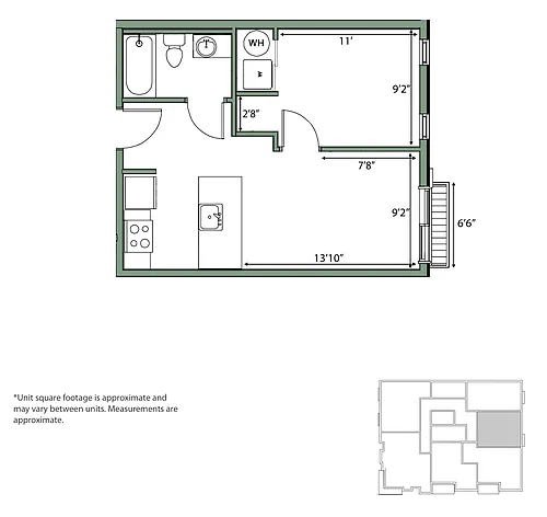 Floor plan Type E