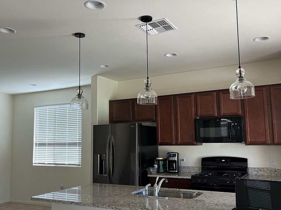 Kitchen , island, granite countertops