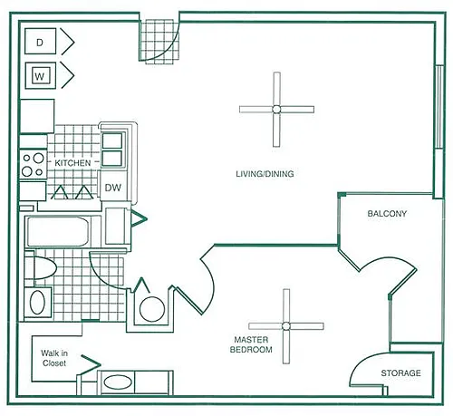 Floor plan Atlantic