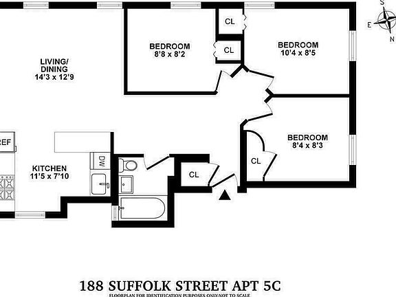 2nd image of 188 Suffolk St Penthouse C