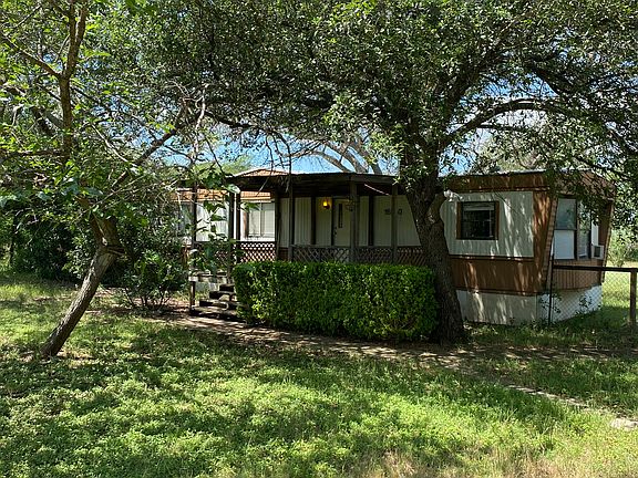 The front of the home from the driveway.