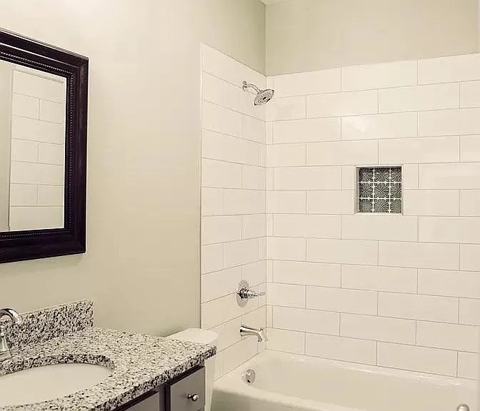 Lower level bathroom