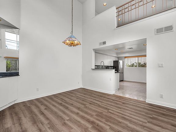 Built in bar area loft looking over the huge living and dining rooms