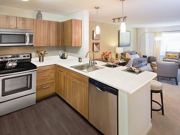 Kitchen and Living Room