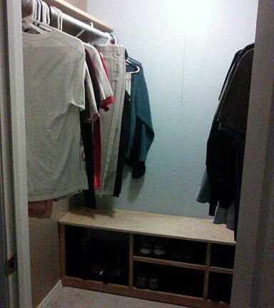 Master bedroom closet