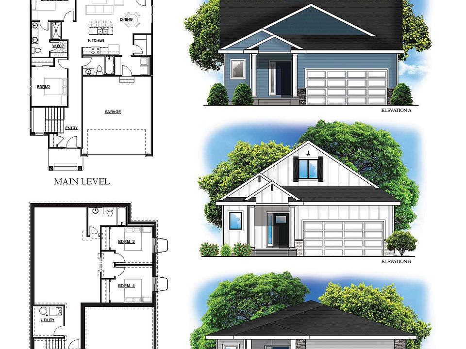 Elevations and Floor Plan