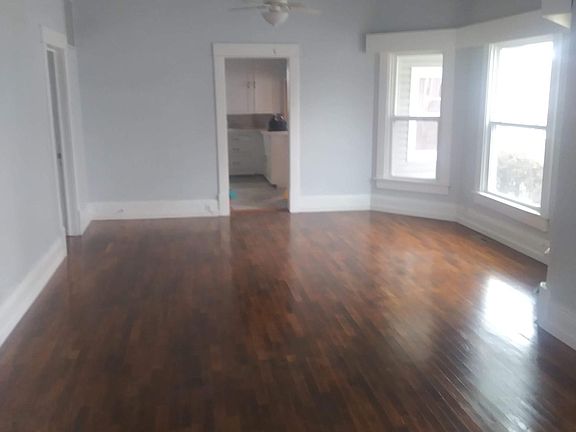 View from front door of Living Room & Dining Area