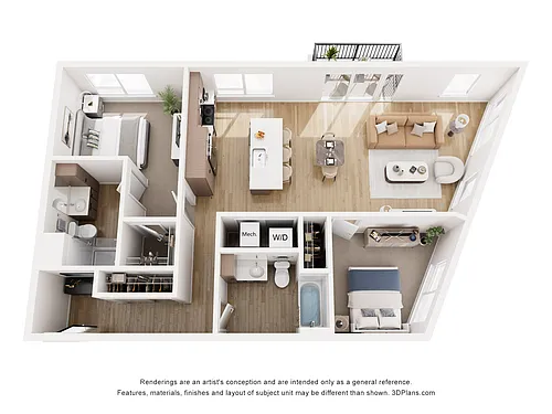 Floor plan B9