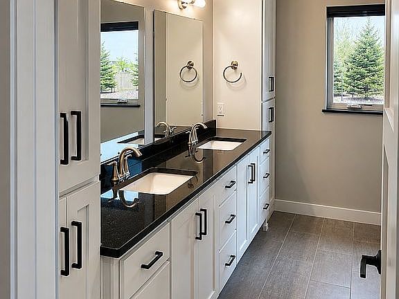 Master Bath vanities 