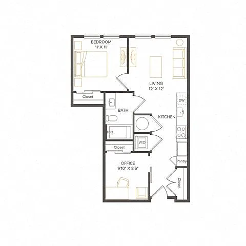Floor plan A8