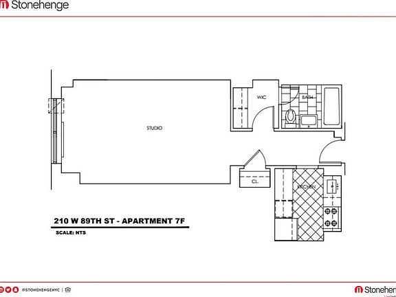 2nd image of 210 W 89th St APT 7F