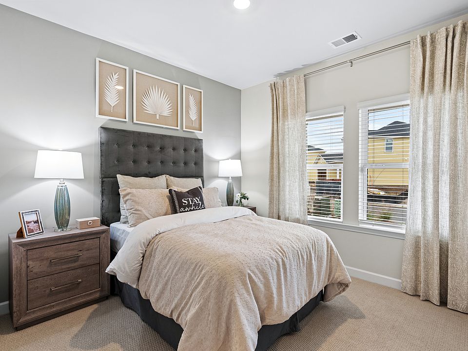 The Northbrook offers three secondary bedrooms two on the main floor.