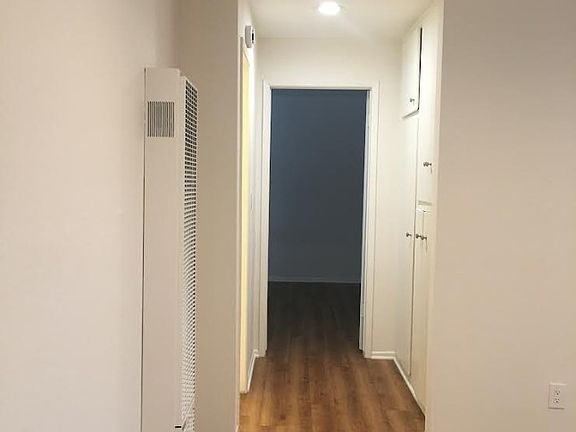 Hall closets - Living Room to Bath and Bedroom view