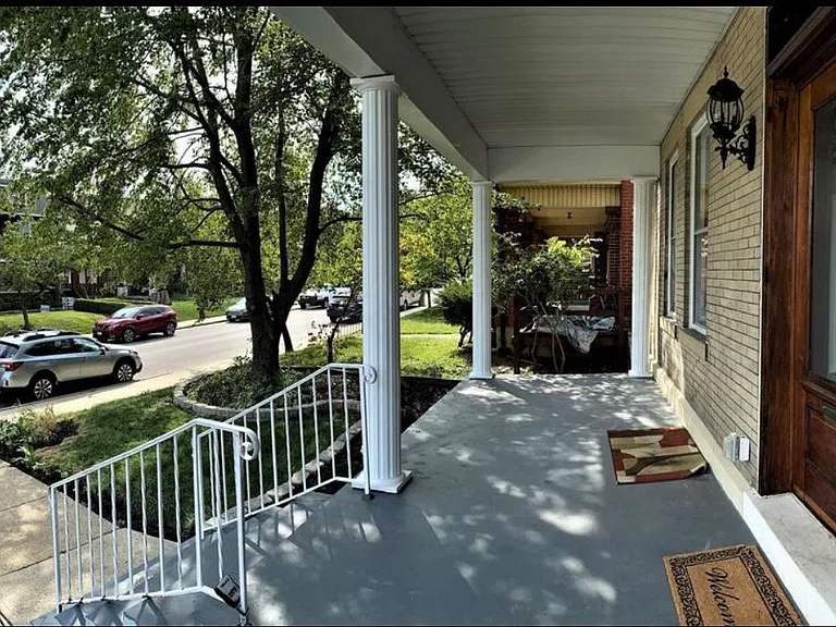 Large front porch.