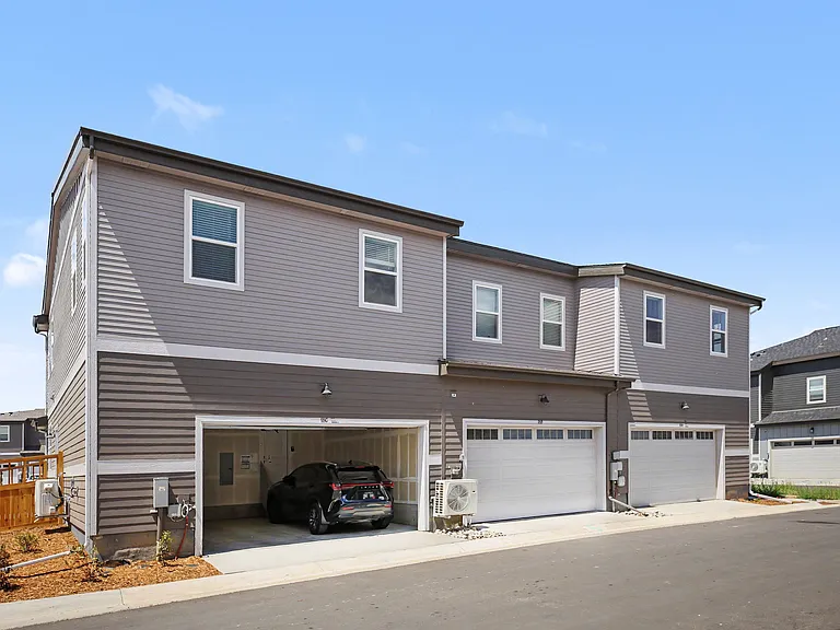 8' tall, direct-access two-car garages