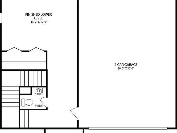 Elevation A - Opt Finished Lower Level