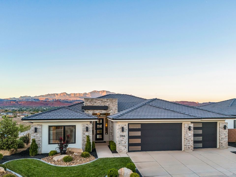 Modern Desert Home with Scenic Views Varano Vistas by Ence Homes St. George Utah