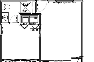 Floor plan One Bedroom