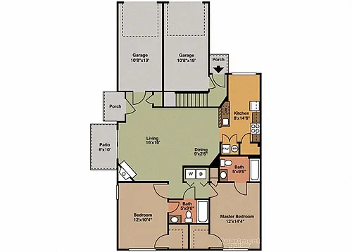 Floor plan Allegheny