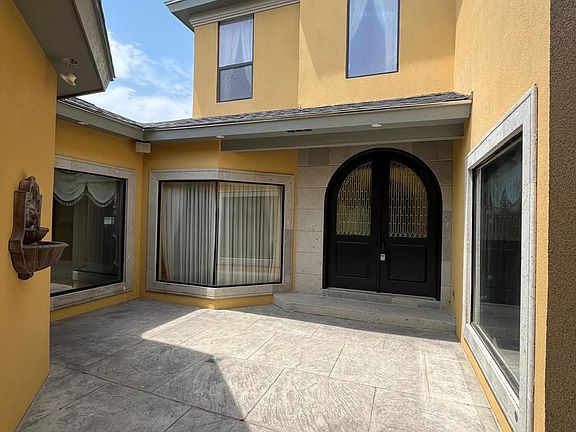 Inside front patio