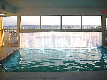 Indoor outdoor pool