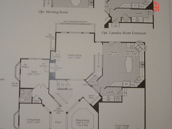 Floor plans for 1st Floor